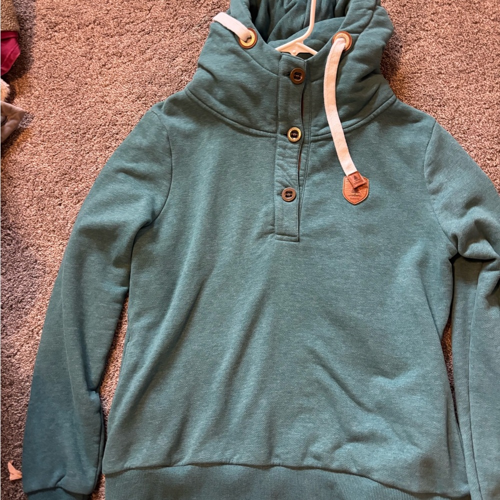 Wanakome Teal Adventure Hoodie
